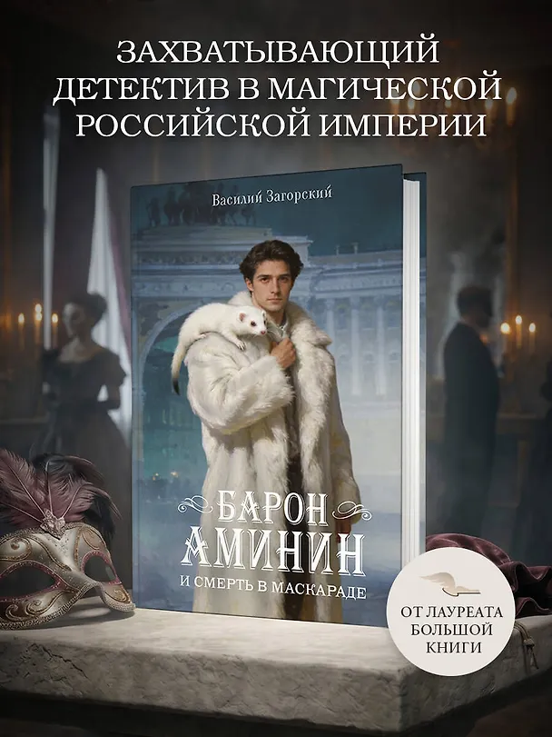 Книга Барон Аминин и смерть в маскараде (Василий Загорский) — 4