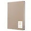 Ежедневник недат. А5 152л "NUANCES" крем-брюле, 7Б, иск.кожа, тв.переплет, тонир.блок, нашивка с тисн.фольгой, скругл.углы, ляссе, инд.уп — 3114912 — 3