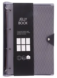 Тетрадь на кольцах в клетку Listoff, "Jelly Book. Colorful", А4, 120 листов, в ассортименте