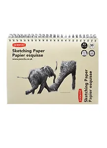 Блокнот для эскизов А5 30л "Landscape" верхн.спираль, 165г/м2, бескислотная бумага, Derwent