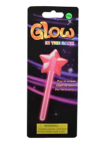 Светящаяся неоновая палочка Glow "Звезда" (20см) (WJK10200) (Ост-Ком)