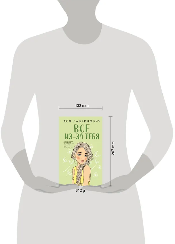 Книга Все из-за тебя (Ася Лавринович) — 13