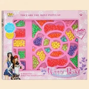 Набор Бусинки для укр. (XDY5566D) Праздничное настроение (31см) (коралл)