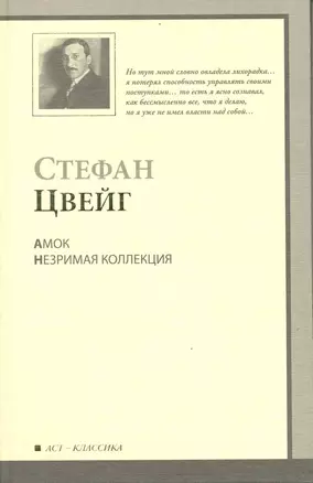 Амок. Незрим.коллекция : новеллы : пер. с нем. — 2218529 — 1