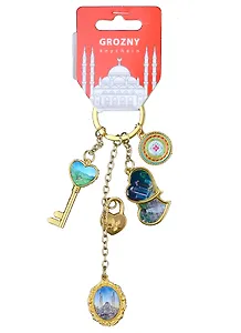 Брелок гроздь Чечня вст.фольга цв.золото