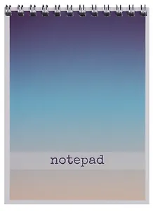 Блокнот А6 48 листов клетка "Цветовой градиент"