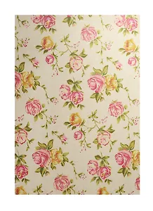 Тканевый лист на клеевой основе А4 Розочки (лён) (11-00822-PA4005)