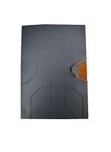 Папка на резинке А4 "Stila Accent" темно-серый пластик, stila