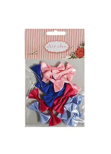 Набор д/творчества Набор бант-бабочка микс 1 16шт (4 цв.-розовый темно-роз. голуб. син.) P-15-1