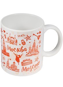 ГС Кружка Москва рисунки (300 мл) (1673215)