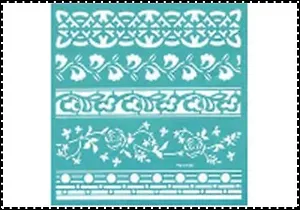 Fun Kingdom Трафареты на клейкой основе (POT-106) (упаковка)