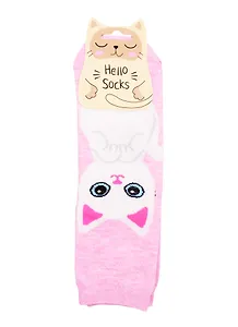 Носки Hello Socks Котенок (высокие) (36-39) (текстиль)