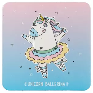 Подставка под чашку Unicorn ballerina (ПЧ2018-03) — 2641574 — 1