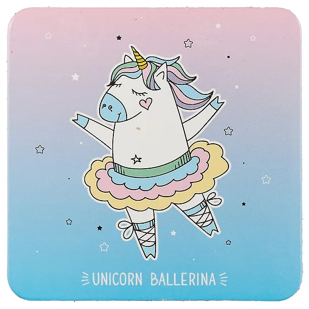 Подставка под чашку Unicorn ballerina (ПЧ2018-03) 2641574 — 1
