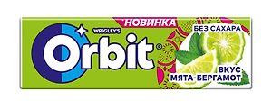 Жевательная резина Orbit Мята-Бергамот, 13,6г