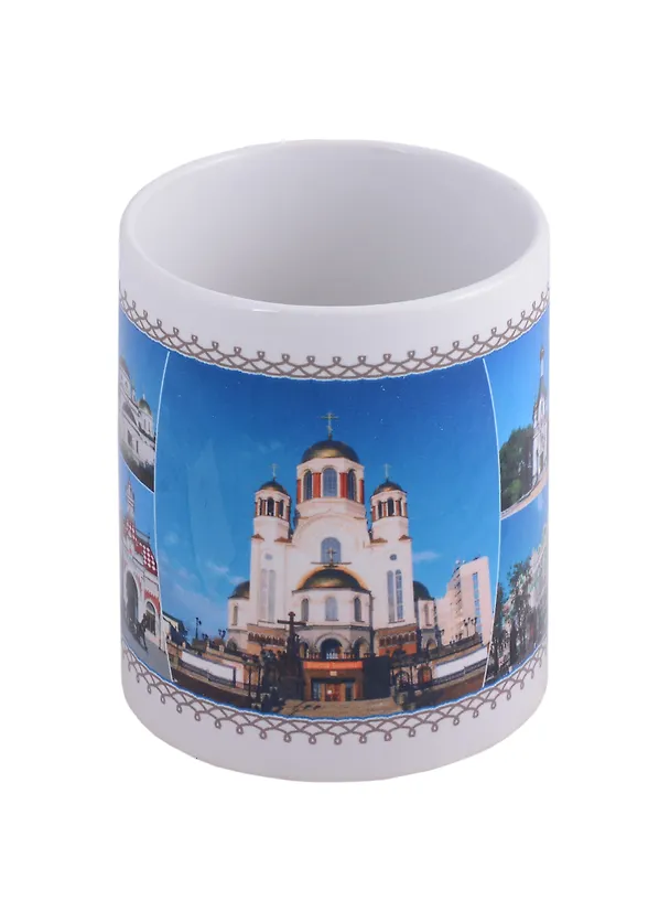 ГС Кружка Екатеринбург Храм на Крови (керамика) 300мл 2903231 — 2