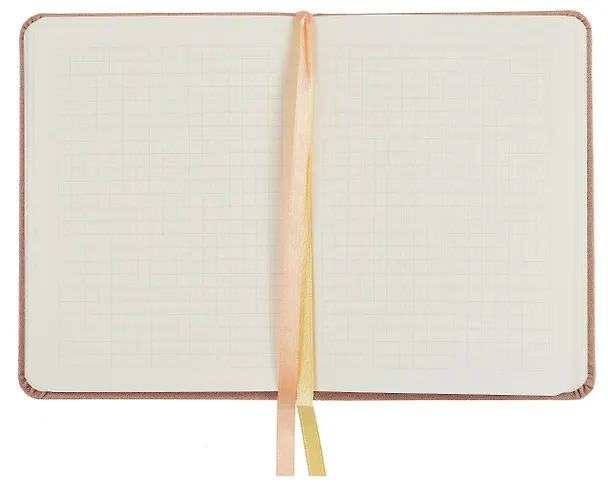 Записная книжка «Gallery. Пудровый NEW» А6, 80 листов в клетку, экокожа, Listoff 3075575 — 3