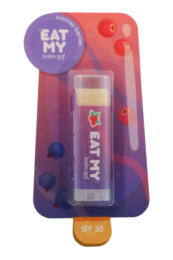 Бальзам для губ c SPF 30 Летние ягоды (4,8г) (Eat My) (361121) 3155480 — 1