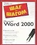 MS Word 2000: Полное руководство — 1879855 — 1