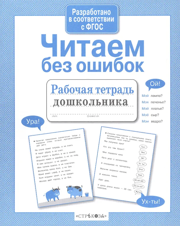Книга Читаем без ошибок. Рабочая тетрадь дошкольника () — 5