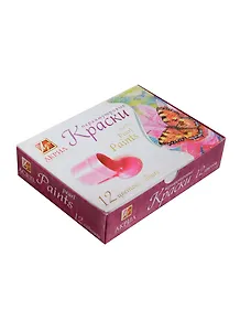 Краски акриловые перламутровые, 12 цветов, 15мл, Луч