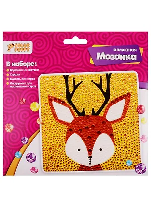 Набор для творчества Color Puppy Алмазная мозаика Олень 2788219
