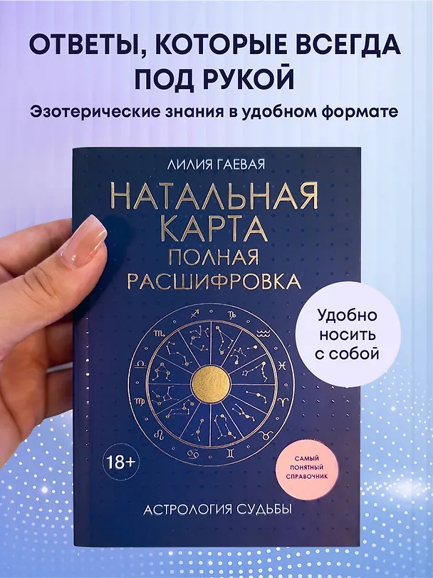 Книга Натальная карта. Полная расшифровка. Астрология судьбы (Лилия Гаевая) — 5