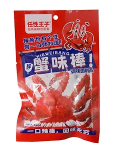Снек Соевое мясо Shenyang Yangyang Краб, 22г