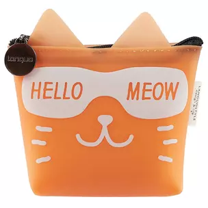 Кошелек на молнии Кошка Hello Meow (ПВХ) (11х8) (LG-8490) — 2529775 — 1