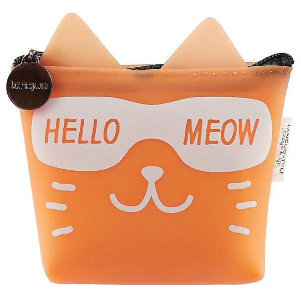 Кошелёк на молнии «Кошка. Hello Meow», ПВХ, 11х8 см 2529775 — 1
