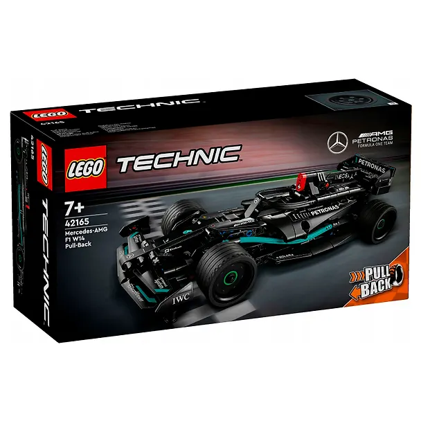 LEGO Technic: Гоночная машина Mercedes-AMG F1 W14 E Performance Pull-Back, 240 деталей (42165) 3139773 — 2