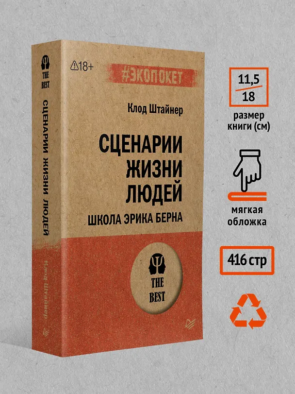 Книга Сценарии жизни людей (#экопокет) (Клод Штайнер) — 7