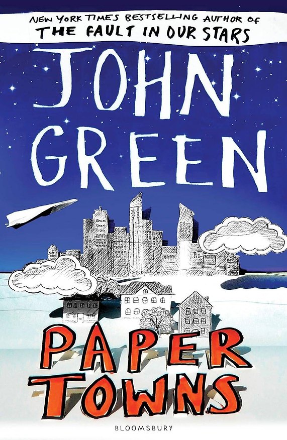Книга Paper Towns (John Green) Бумажные города (Джон Грин) /Книги на английском языке (Джон Грин) — 1