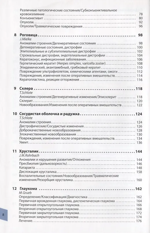 Книга Атлас по офтальмологии (Торстен Шлоте) — 3