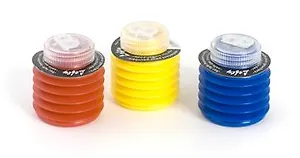 Точилка, KUM, Lefty, для левшей, с контейнером, двойная, гофр.