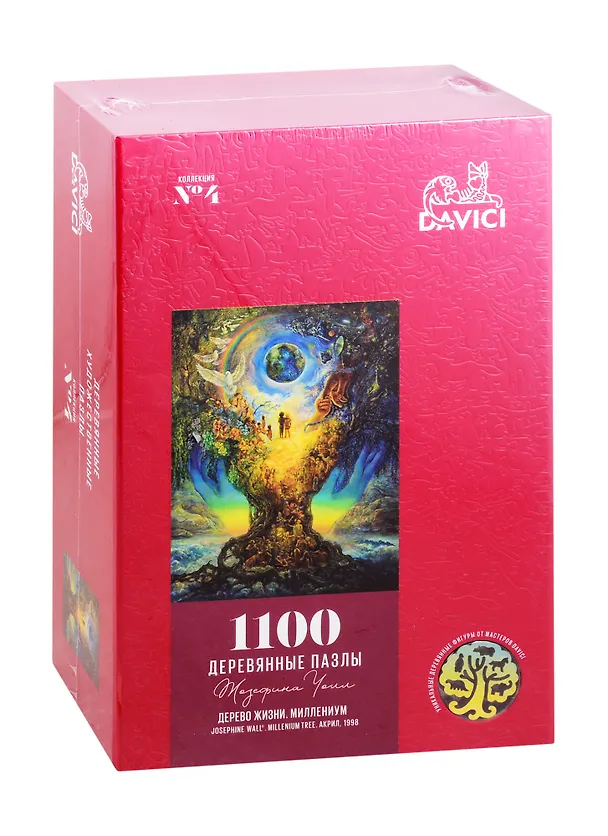 Пазл деревянный DaVICI "Дерево жизни. Миллениум", 1100 деталей 2837137 — 1