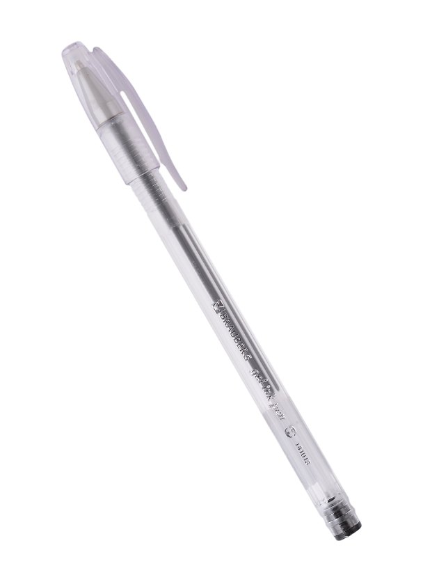 Гелевая ручка черная 0,5 мм, Jet, Brauberg 2937271 — 1