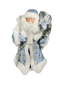 Новогодняя фигурка Дед Мороз в голубом (30см) (35792) (Феникс-Презент)