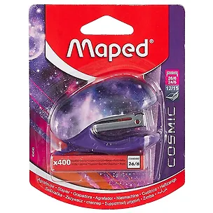 Степлер "COSMIC TEENS MINI", №24-6/6, 15 листов 254992