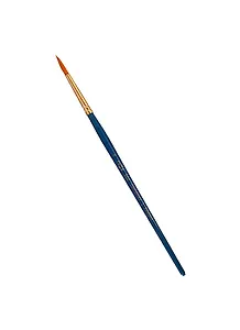 Кисть художественная Галерея, синтетика, круглая, короткая ручка №6, Гамма