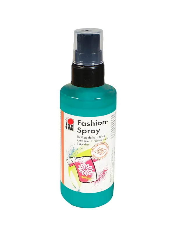 Краска-спрей по ткани Marabu-Fashion Spray цв. 153 Мята (171950153) (100мл) 2418764 — 1