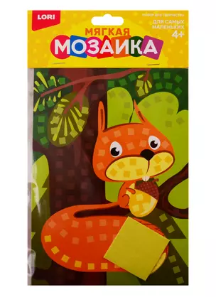 LORI/ЛОРИ Мягкая мозаика Белочка — 2755342 — 1