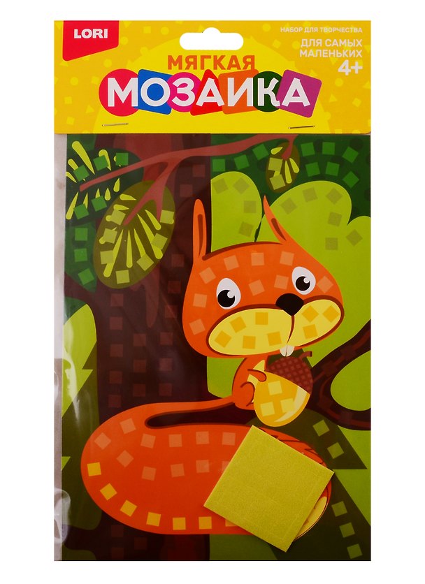 LORI/ЛОРИ Мягкая мозаика Белочка 2755342 — 1