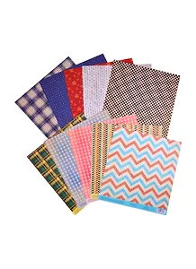 Бумага для скрапбукинга с клеевым слоем Уют 10 листов (20х21,5) (10 л.) (250 г/м) (5219272) (упаковка)