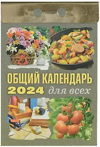 Календарь отрывной 2024г 77*114 "Общий календарь (для всех)" настенный