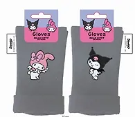 Перчатки без пальцев Sanrio Angel and Devil (текстиль)
