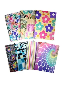 Тетрадь в клетку Trees Yiwu, "Деревца", А4, 80 листов, в ассортименте