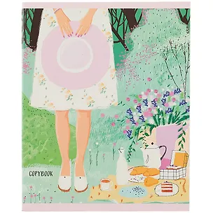 Тетрадь в клетку Listoff, "Лето!", 48 листов, в ассортименте 259498