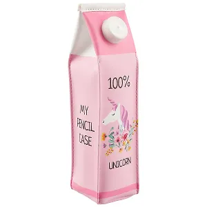 Пенал «Пакет молока с единорог», 22 х 6 см