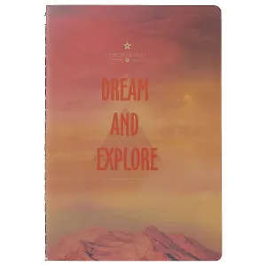 Тетрадь в линейку Dream and Explore, 40 листов, в ассортименте